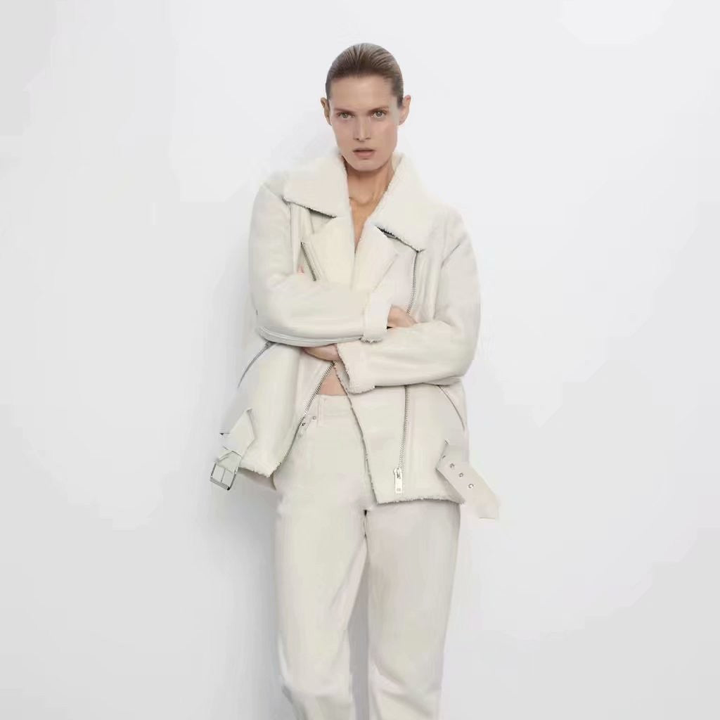 Femme™ | Winter Lambskin Coat