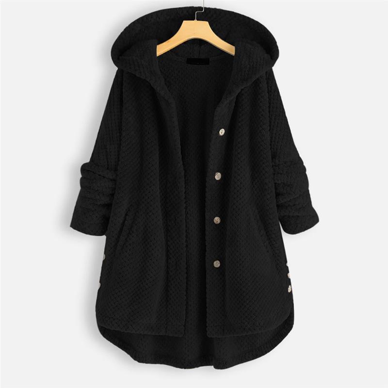 Femme™ | Winter Hooded Double-faced Fleece Coat