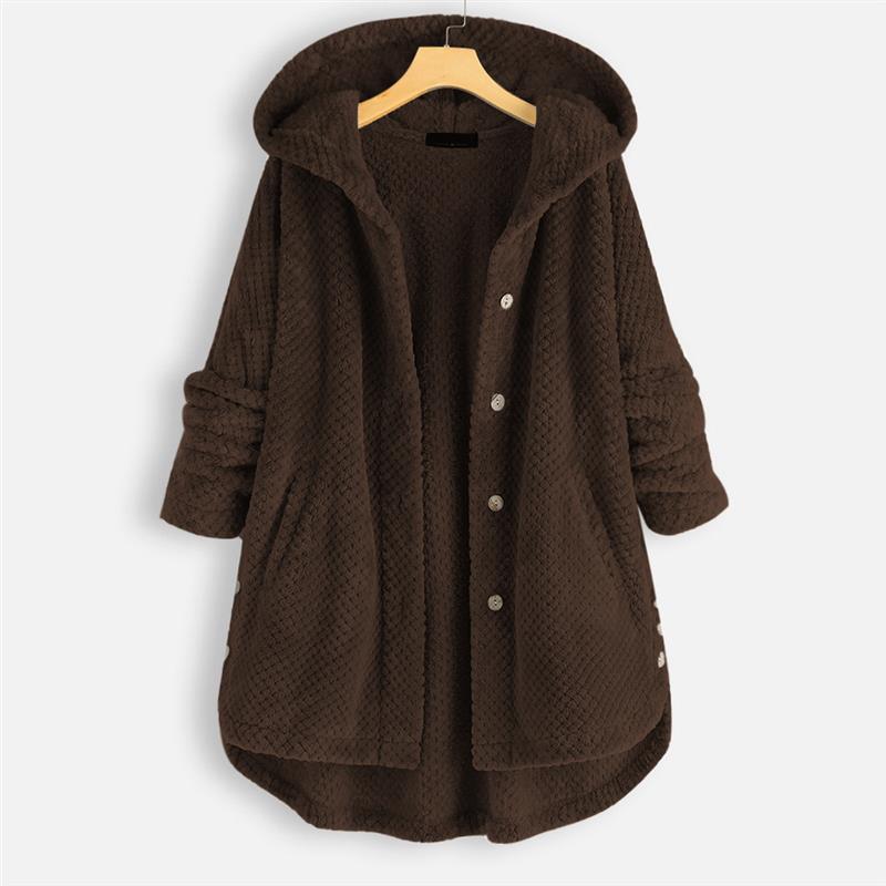 Femme™ | Winter Hooded Double-faced Fleece Coat