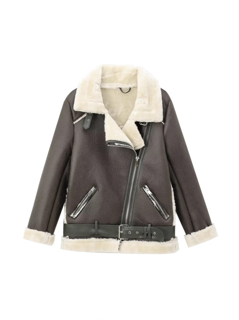 Femme™ | Elegant Biker Jacket