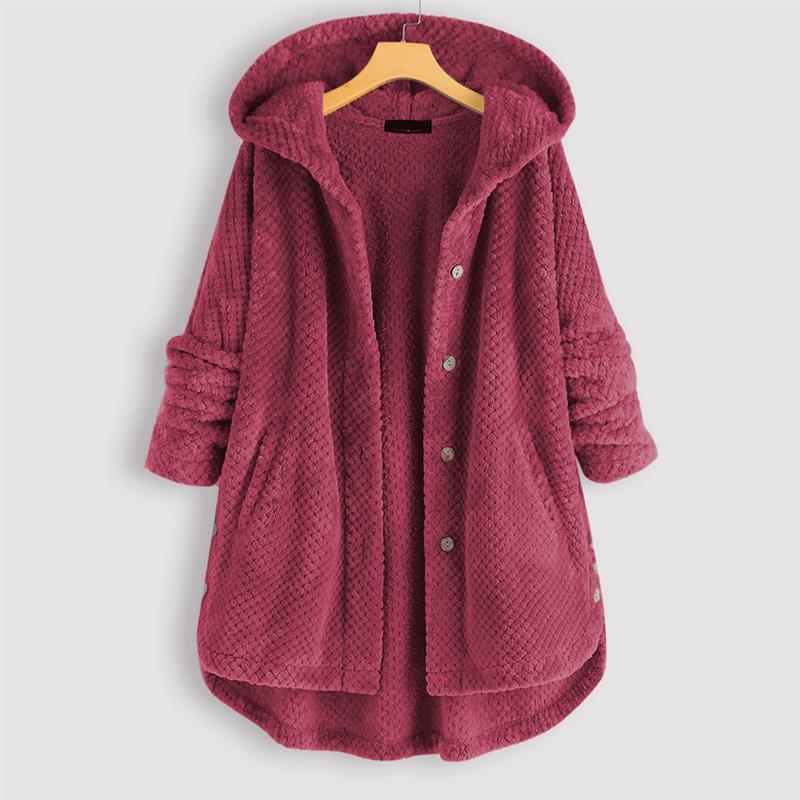 Femme™ | Winter Hooded Double-faced Fleece Coat