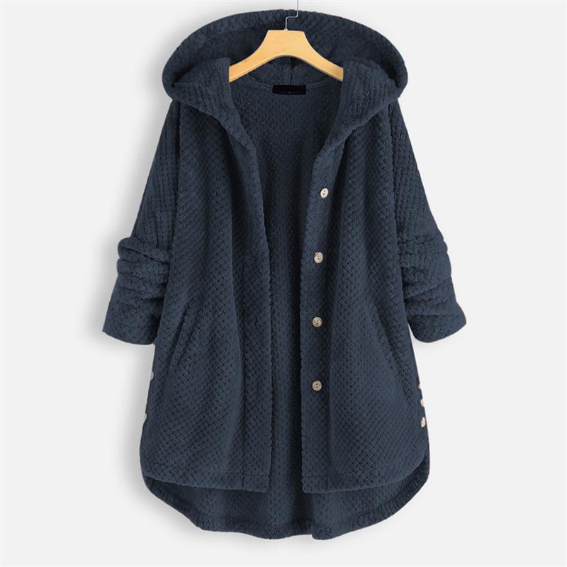 Femme™ | Winter Hooded Double-faced Fleece Coat