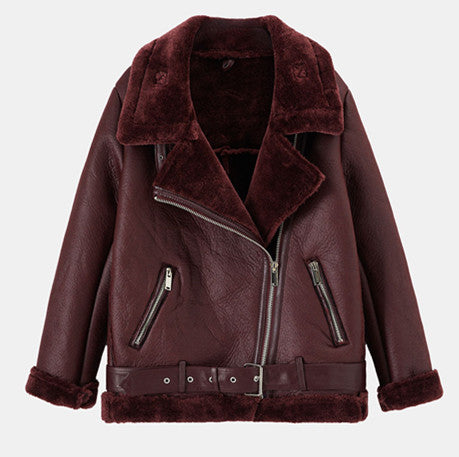 Femme™ | Winter Lambskin Coat