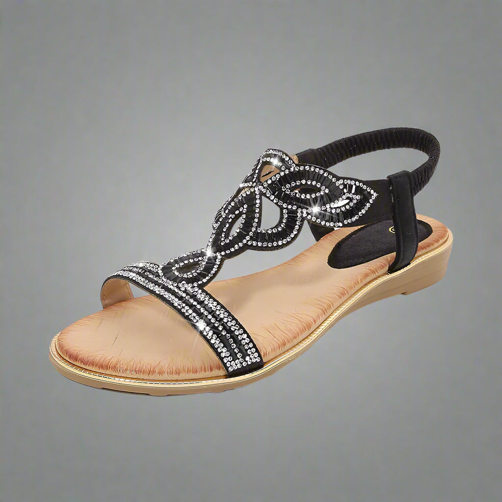 Femme™ | Handmade Golden Sandal with Comfortable Fit