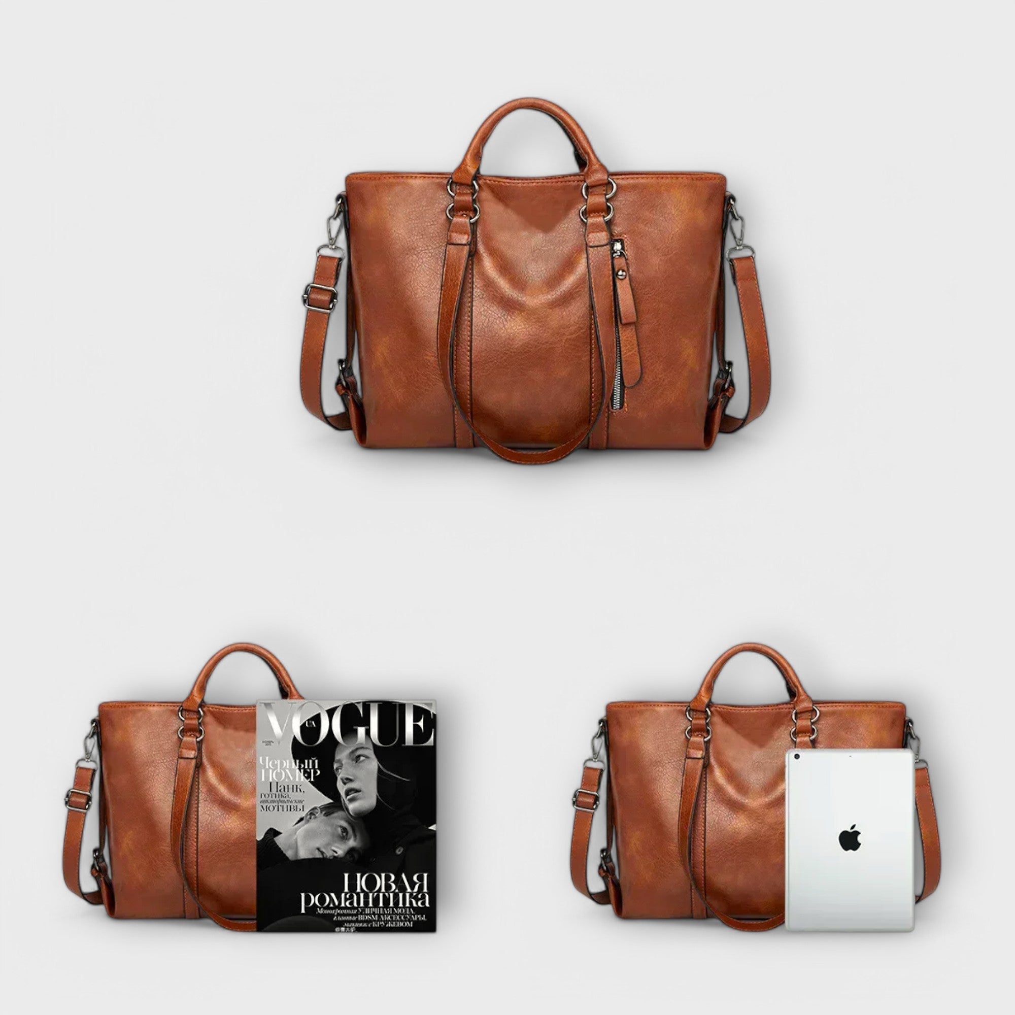 Femme™ | Large Leather Bag