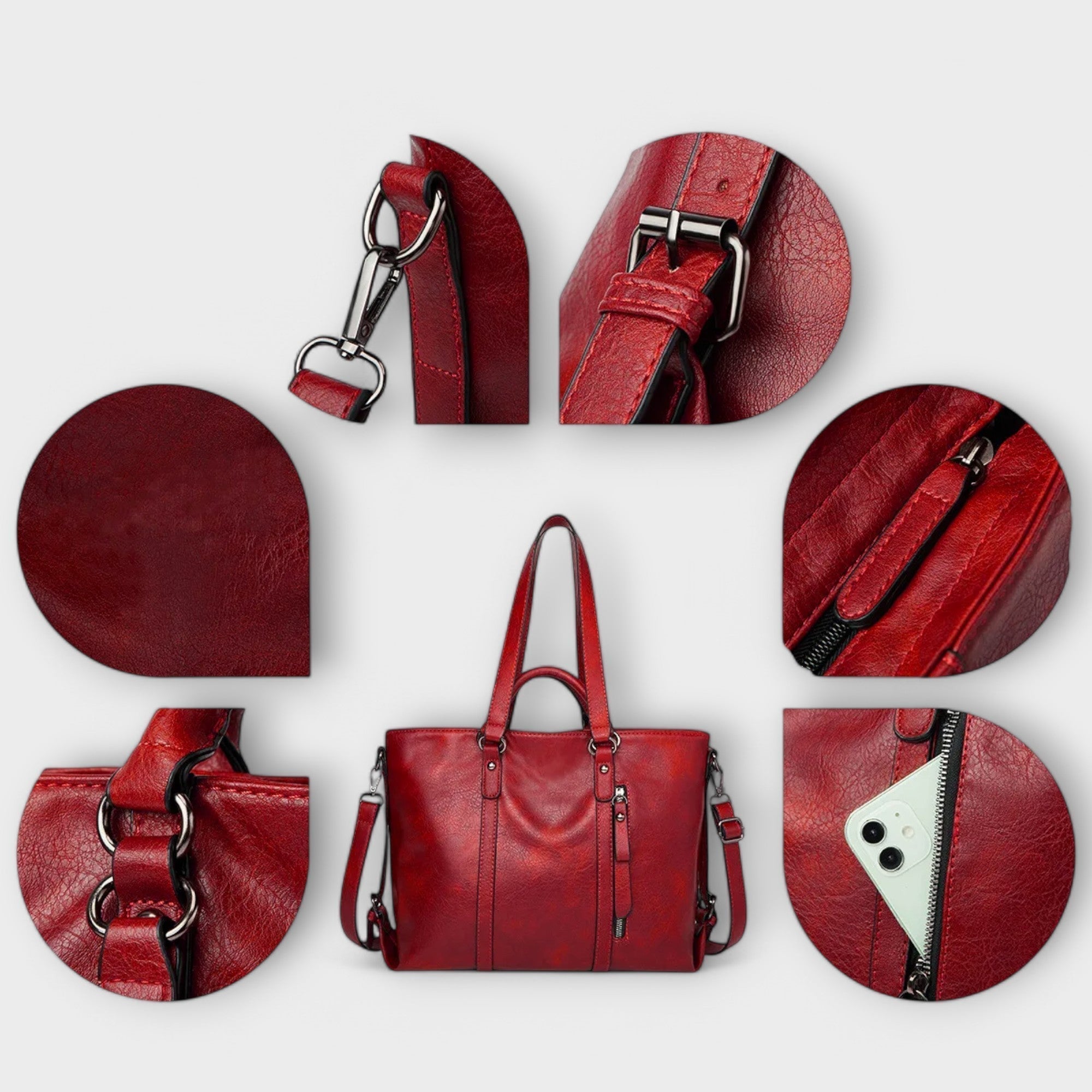 Femme™ | Large Leather Bag