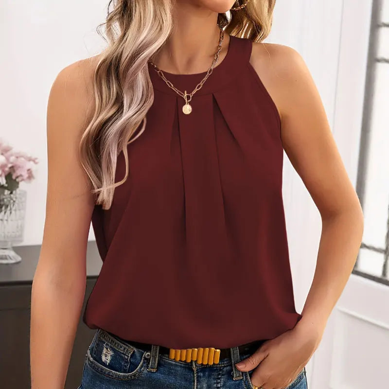 Femme™ | Relaxed Fit V-Neck Blouse