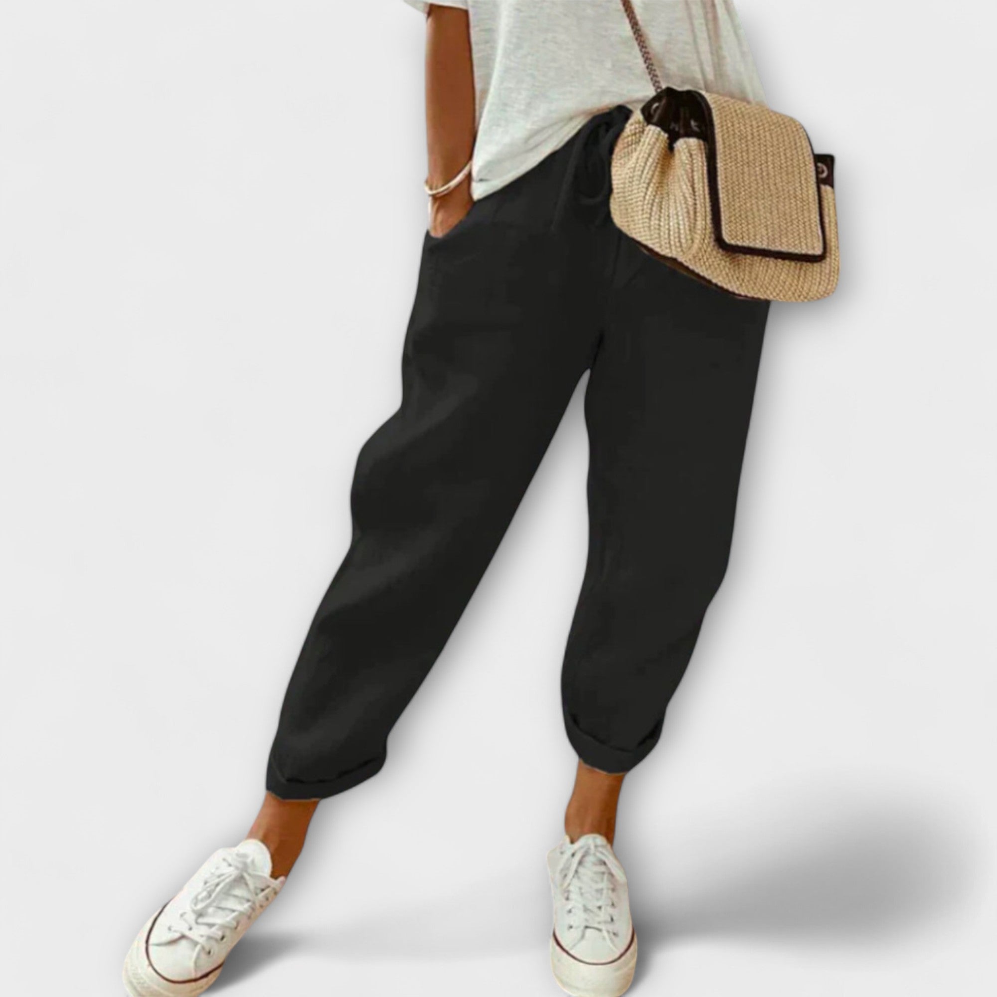 Femme™ | Fashionable and Casual Linen Trousers