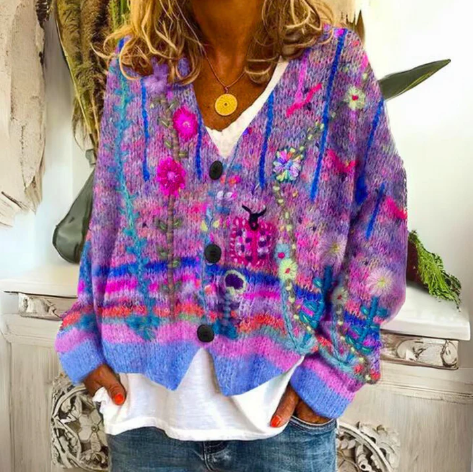 Femme™ | Floral Cardigan