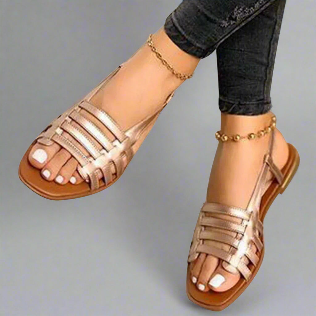 Femme™ | Handcrafted Gladiator Sandals Made from Premium Material
