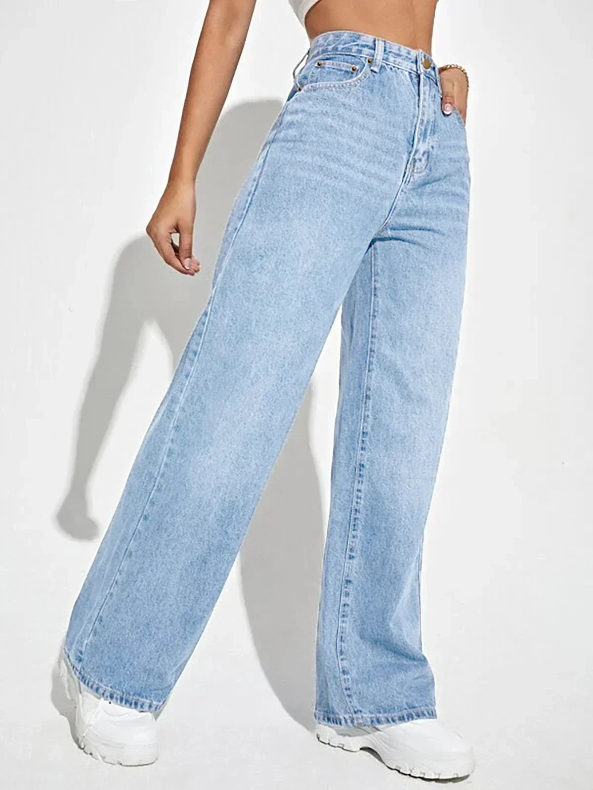 Femme™ | Wide Leg Jeans