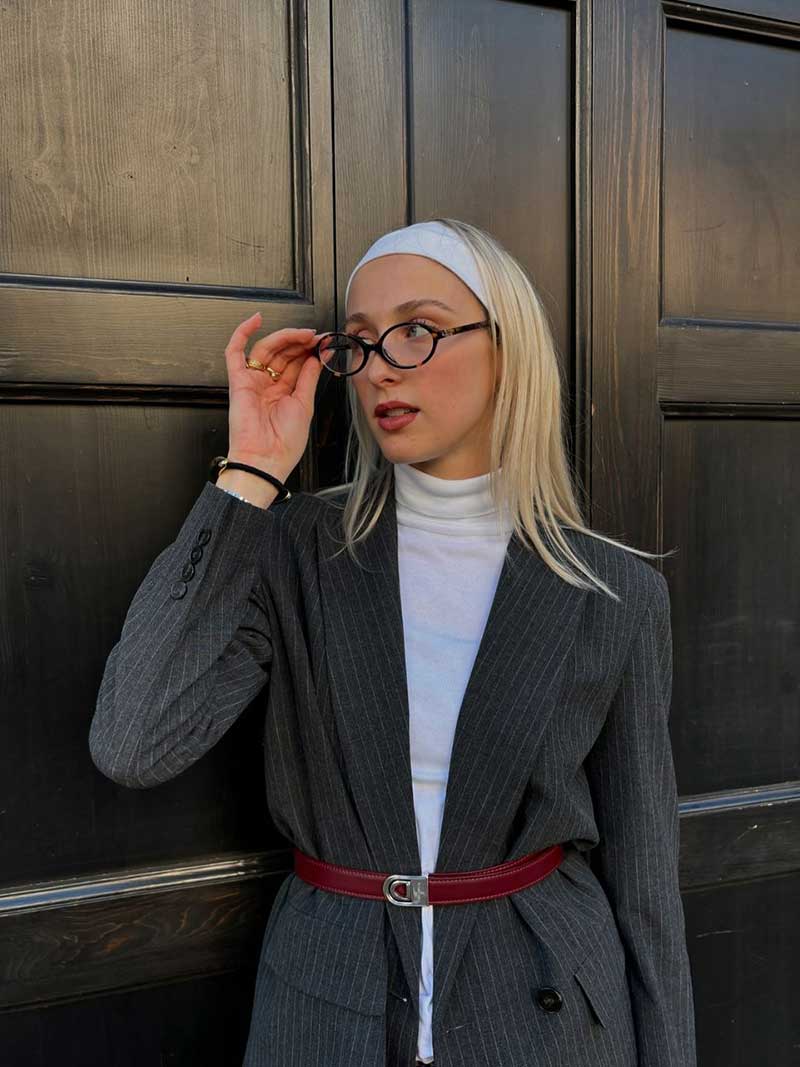 Femme™ | Clarence Oval Sunglasses