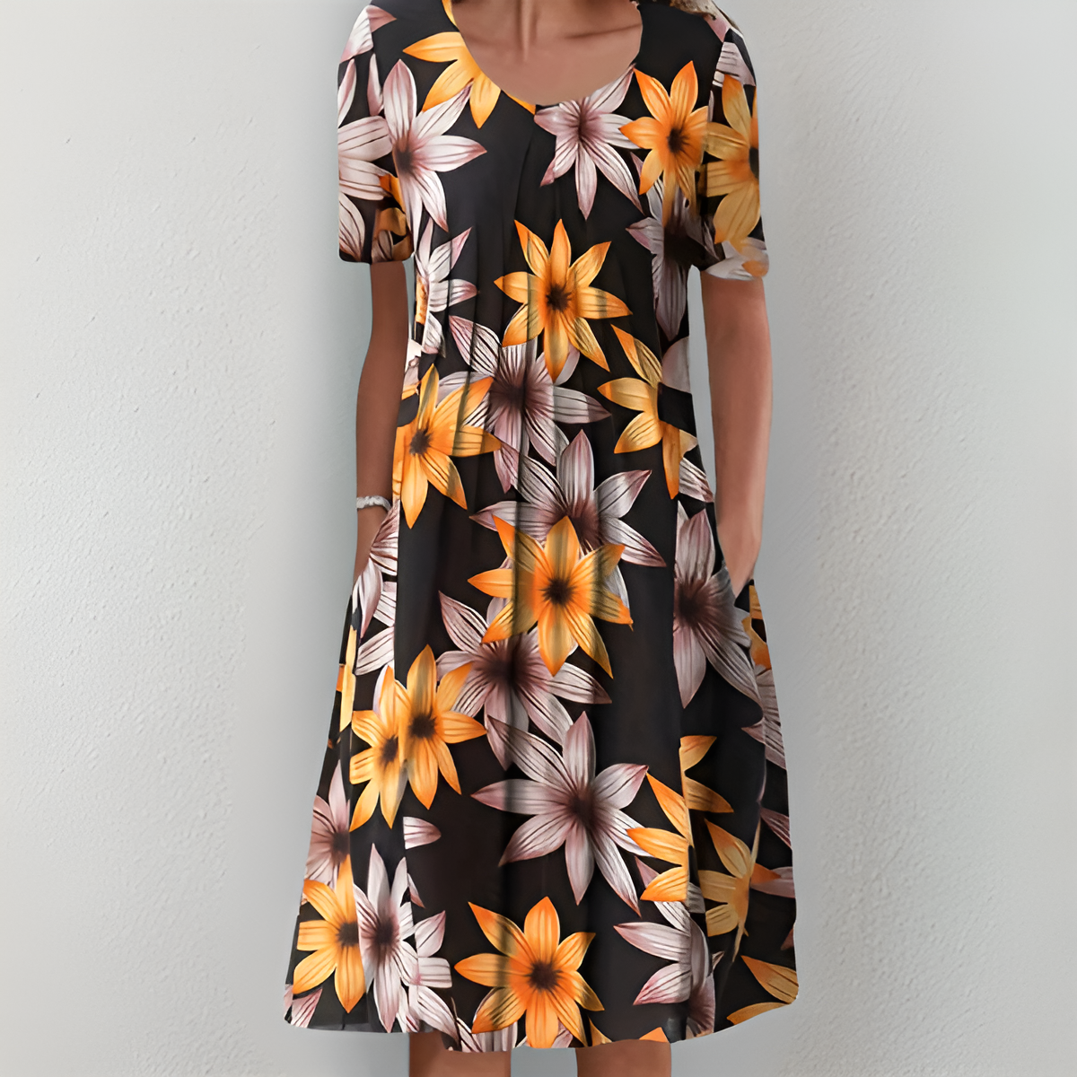 Femme™ | Floral Midi Dress