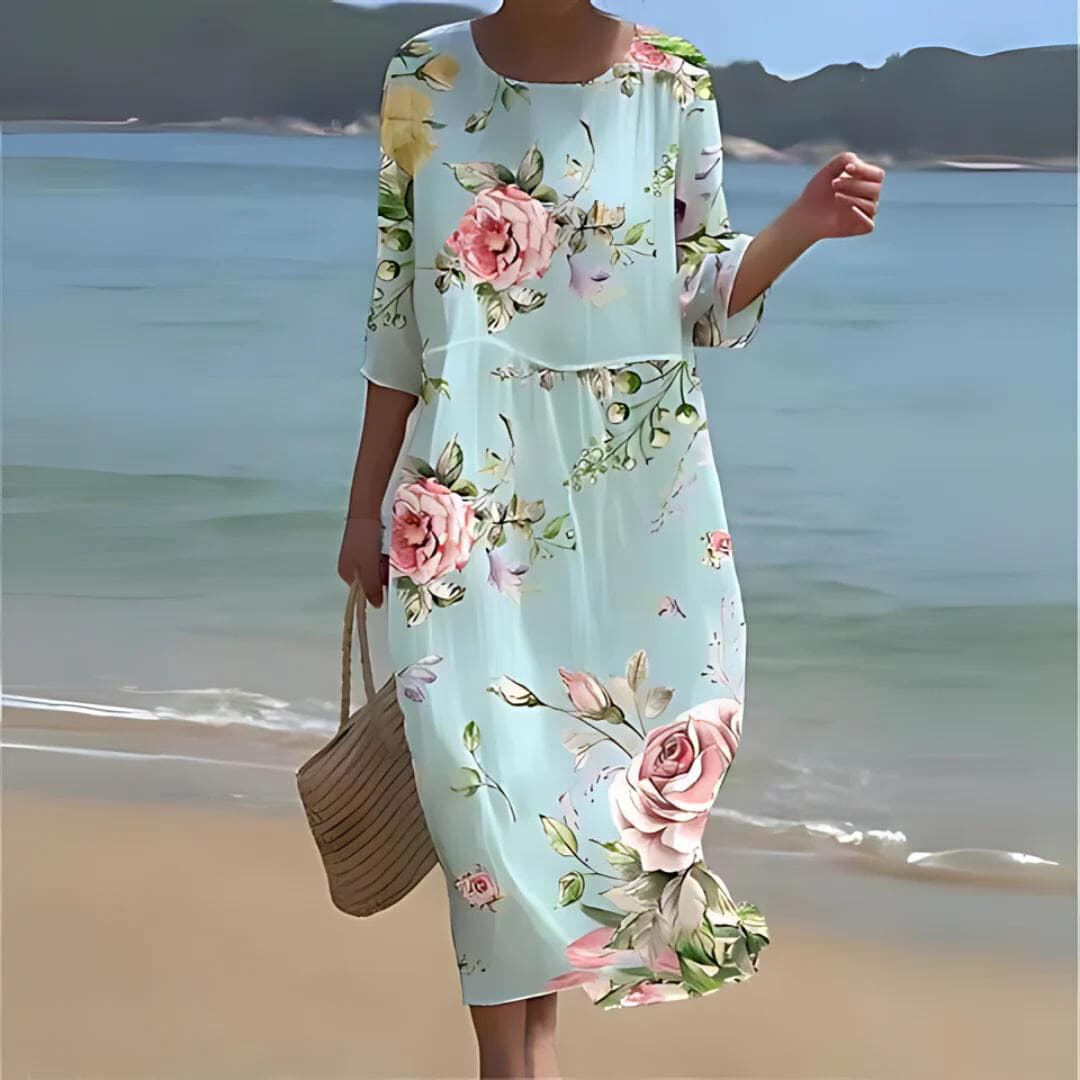 Femme™ | Elegant Floral Dress