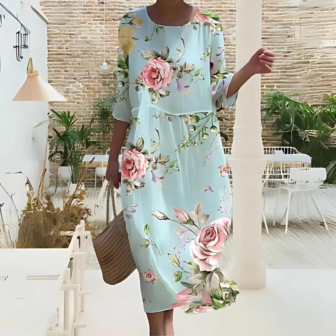 Femme™ | Elegant Floral Dress