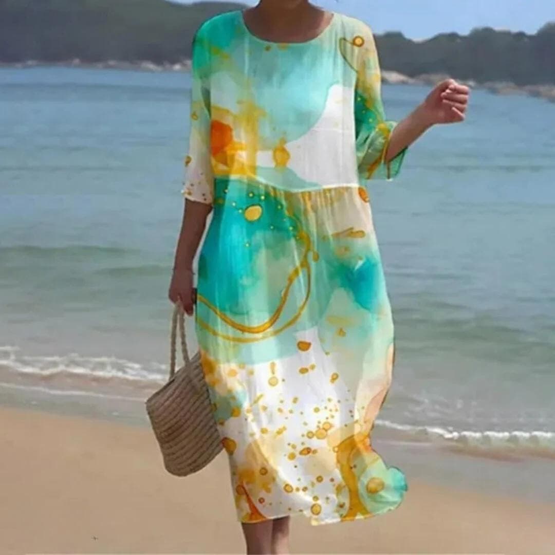 Femme™ | Elegant Floral Dress