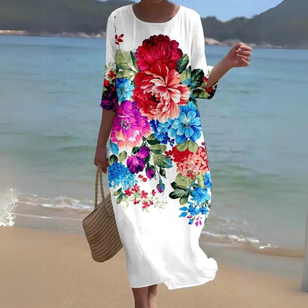 Femme™ | Elegant Floral Dress