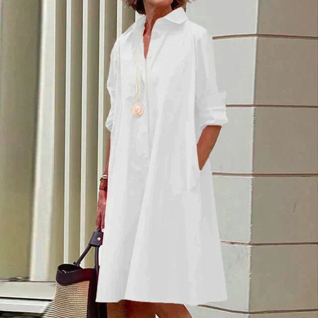 Femme™ | Button-Up Shirt Dress