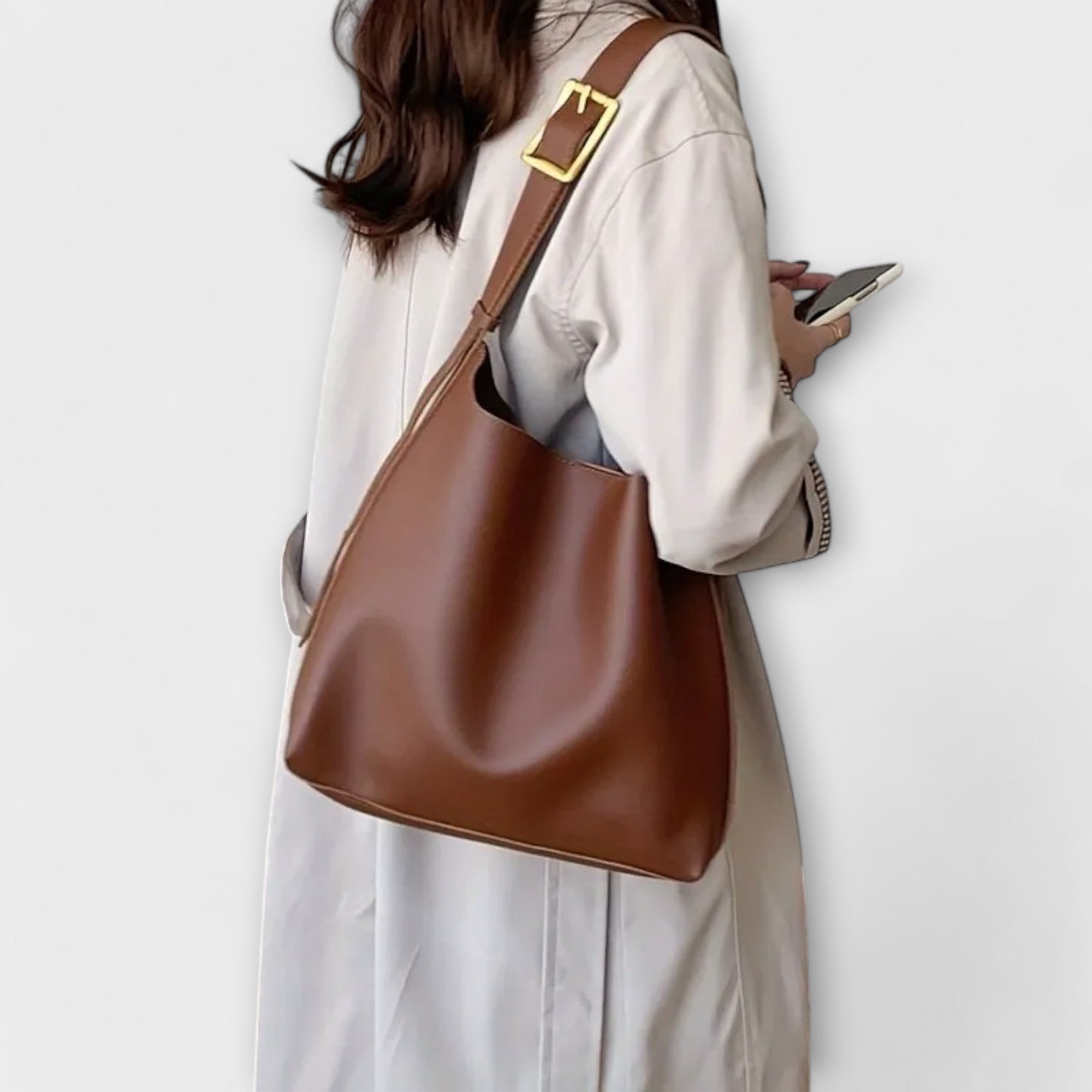 Femme™ | Elegant Leather Shoulder Bag