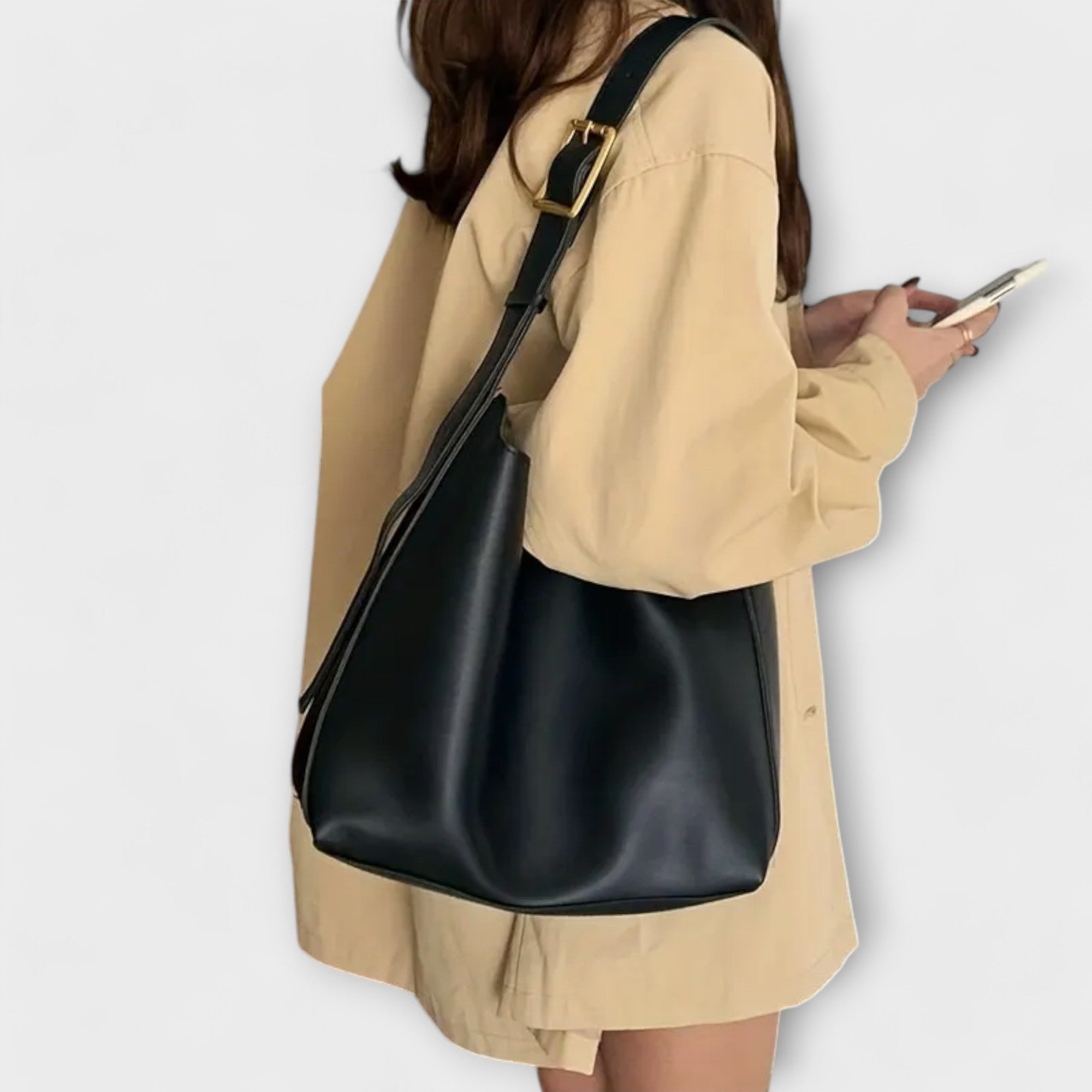 Femme™ | Elegant Leather Shoulder Bag