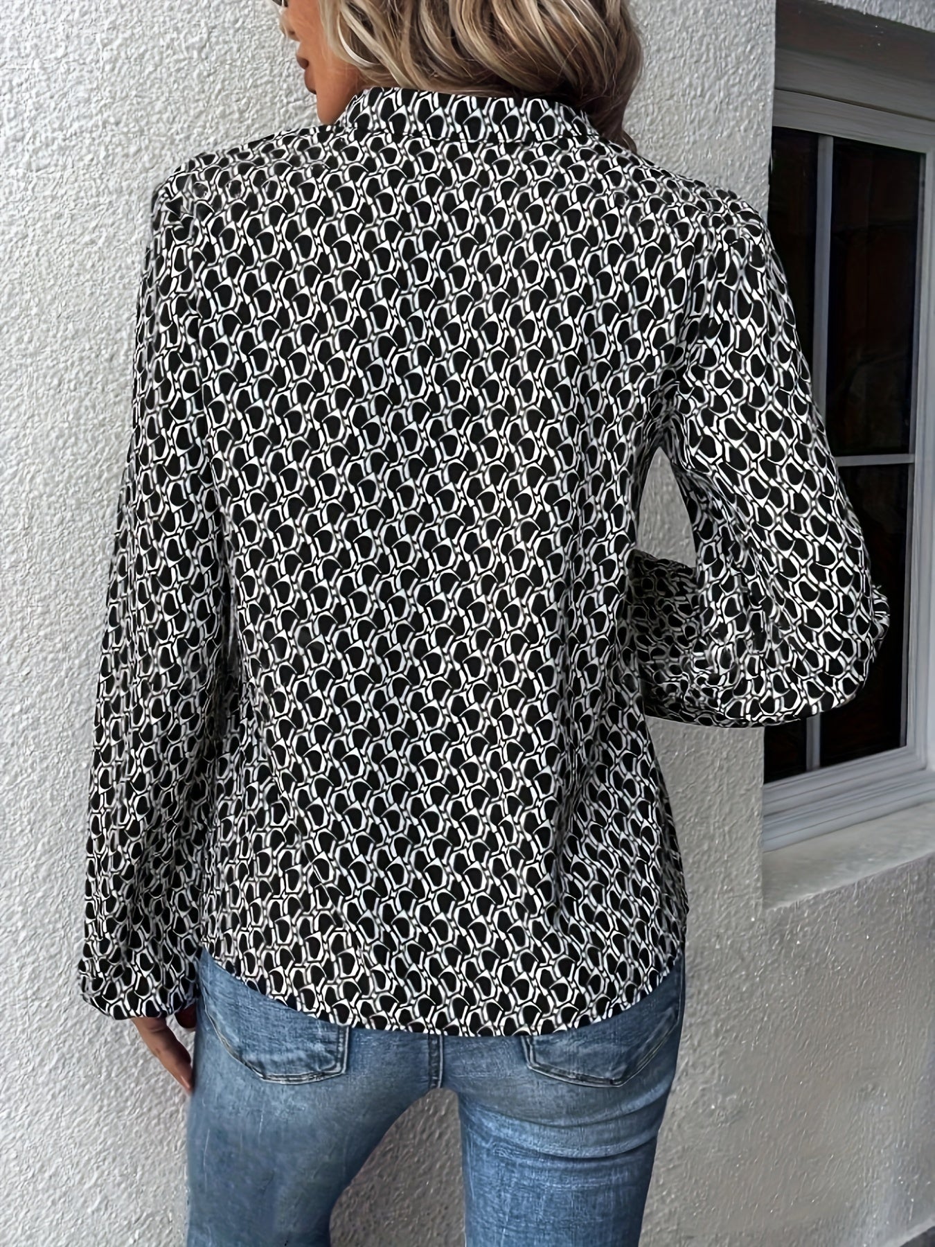 Femme™ | Patterned Blouse