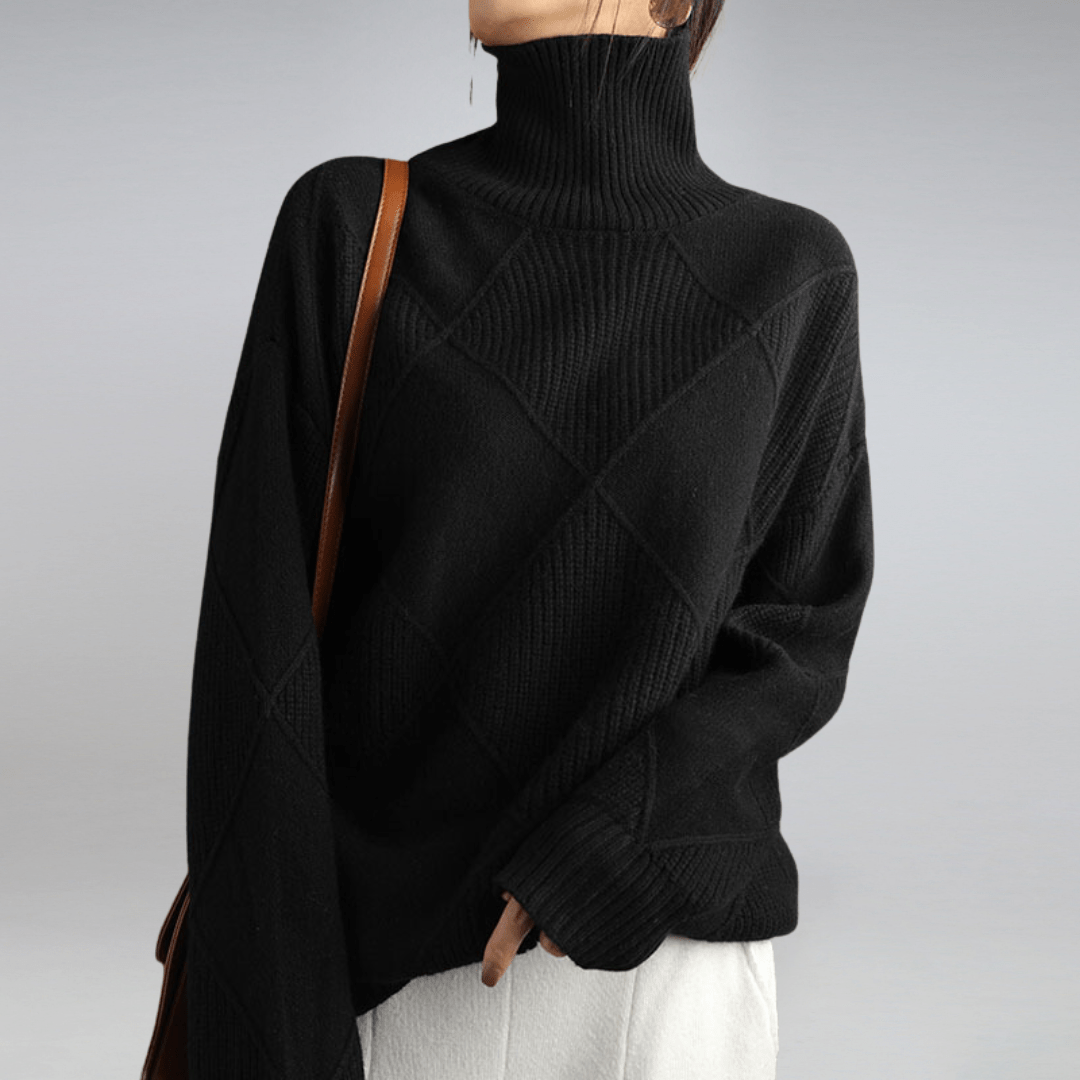 Femme™ | Soft Turtleneck Sweater
