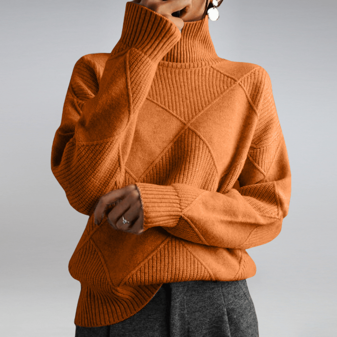 Femme™ | Soft Turtleneck Sweater