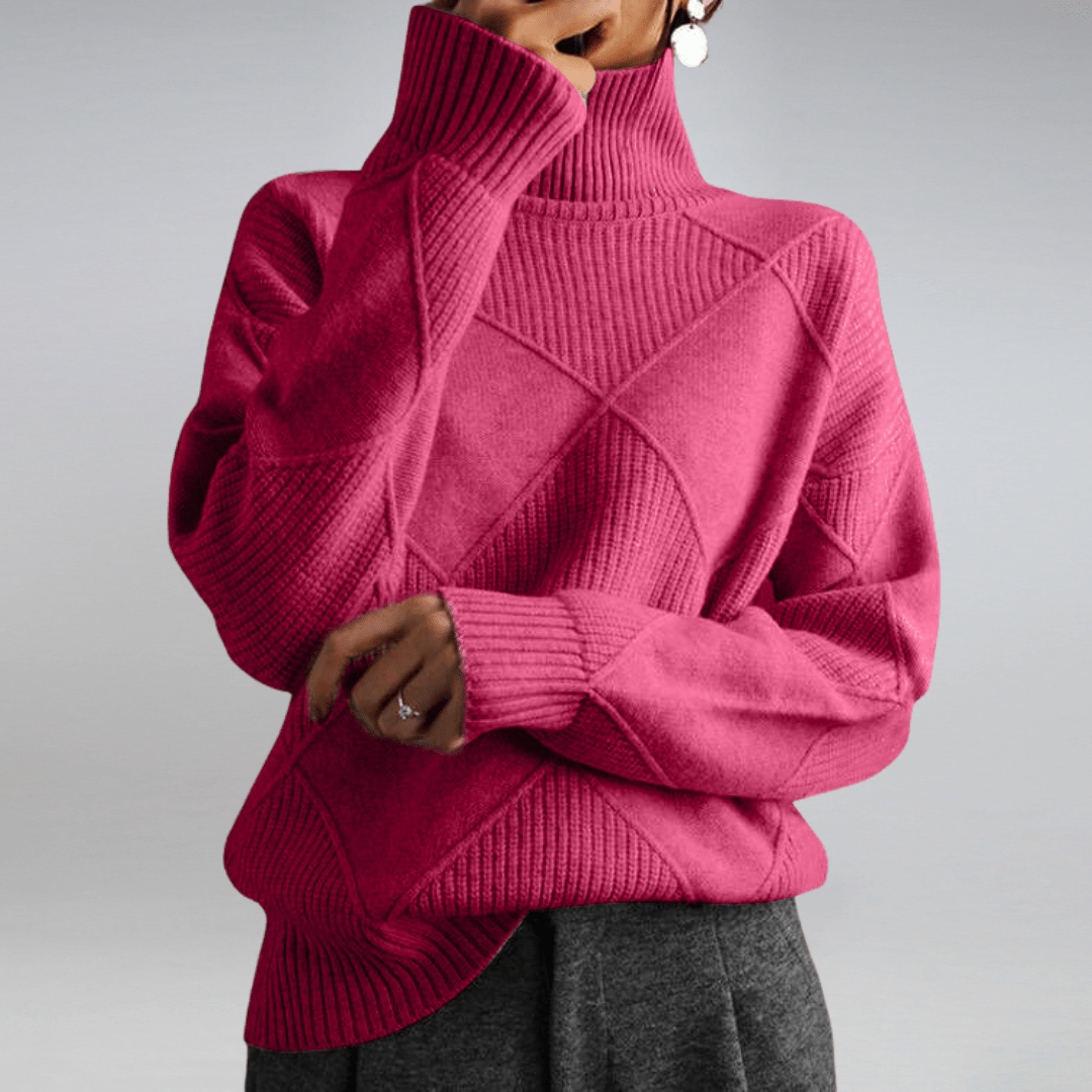 Femme™ | Soft Turtleneck Sweater