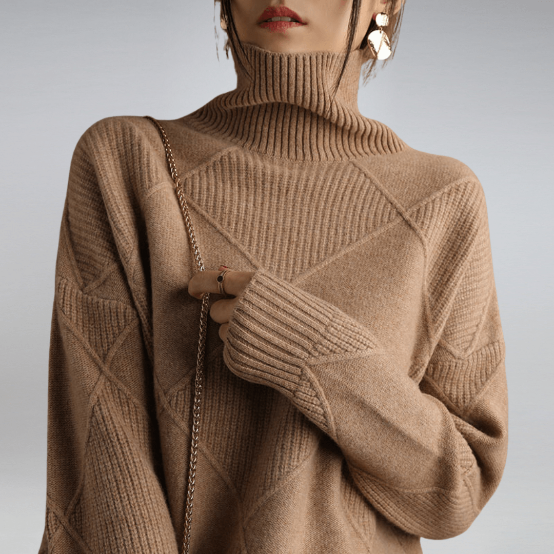 Femme™ | Soft Turtleneck Sweater