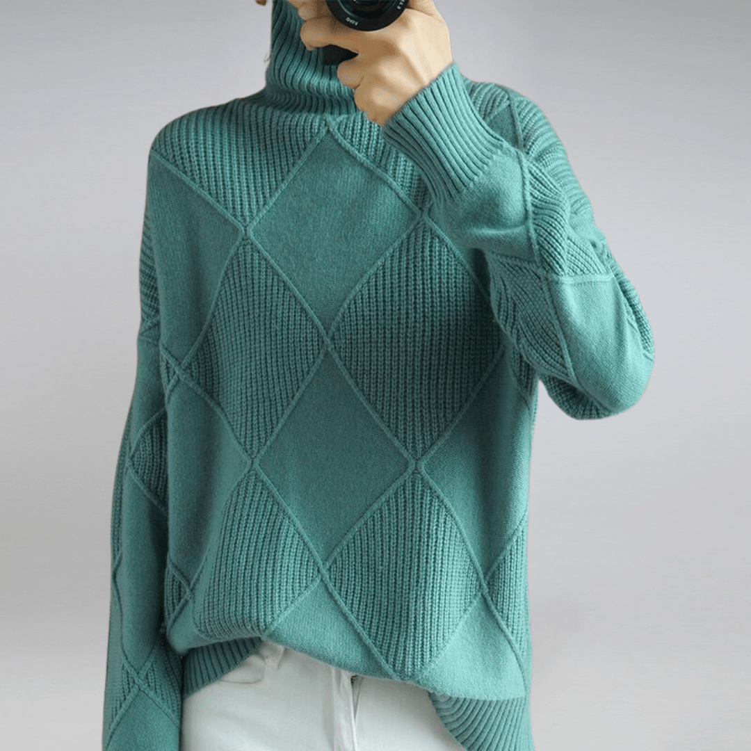 Femme™ | Soft Turtleneck Sweater