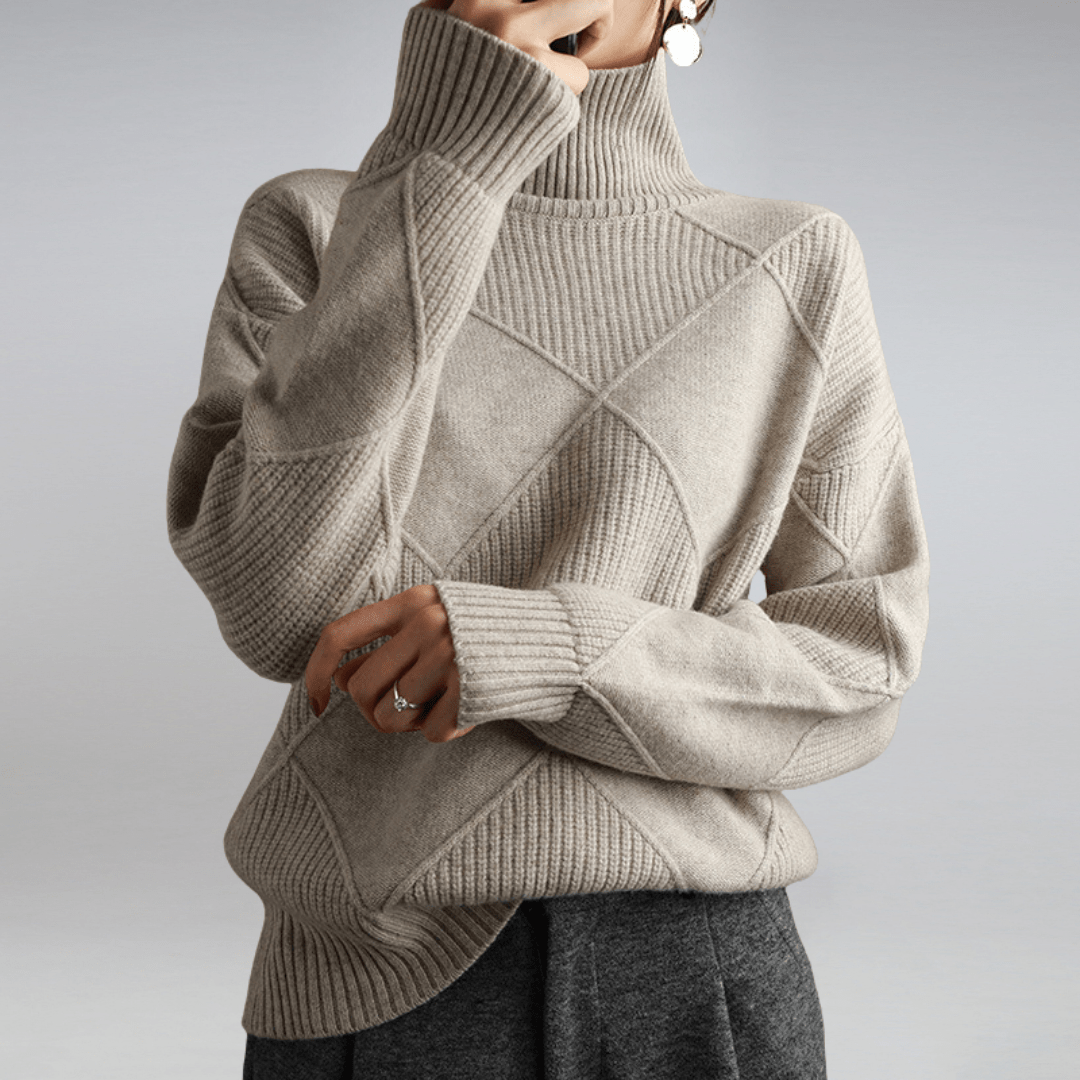 Femme™ | Soft Turtleneck Sweater