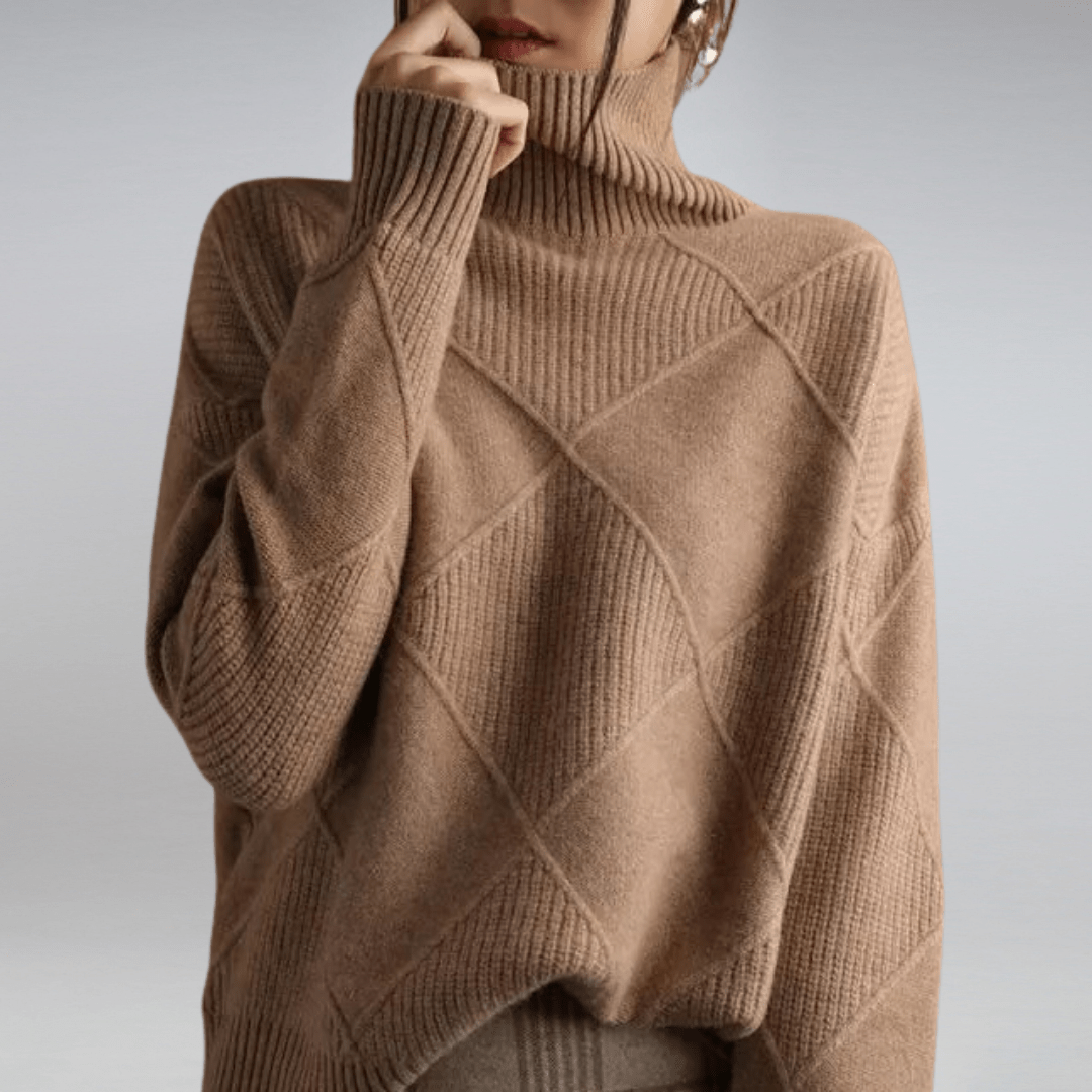 Femme™ | Soft Turtleneck Sweater