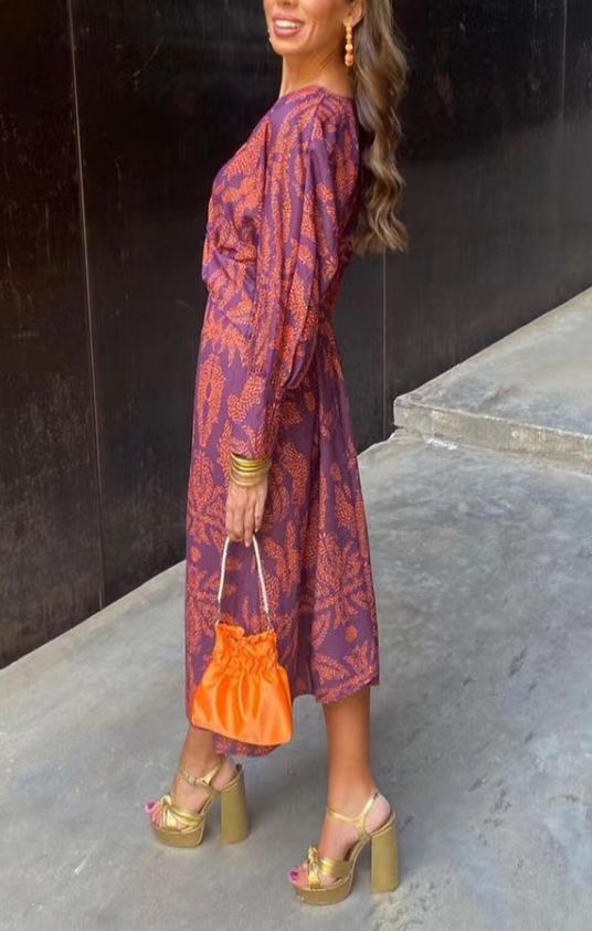 Femme™ | Elegant Knot-Front Dress