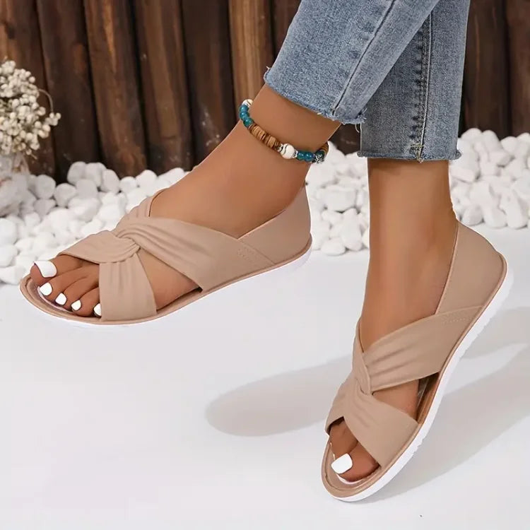 Femme™ | Orthopaedic Sandals with Stylish Bow