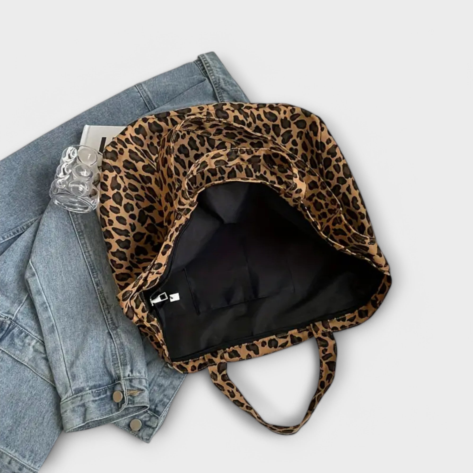 Femme™ | Stylish Leopard Print Tote