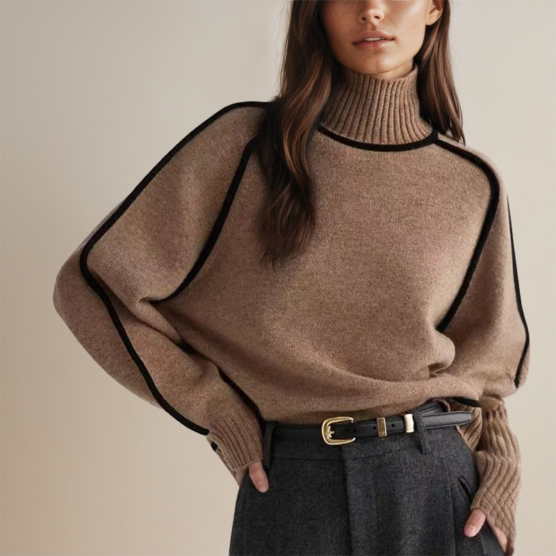 Femme™ | Couture Turtleneck Jumper