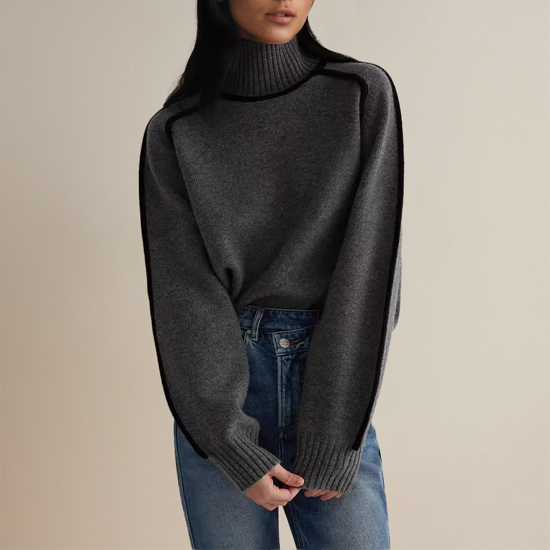 Femme™ | Couture Turtleneck Jumper
