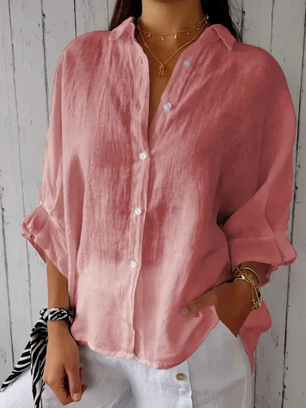 Femme™ | Relaxed Button-Up Shirt