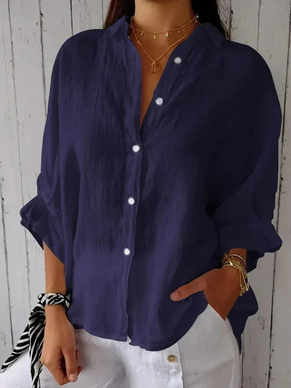 Femme™ | Relaxed Button-Up Shirt