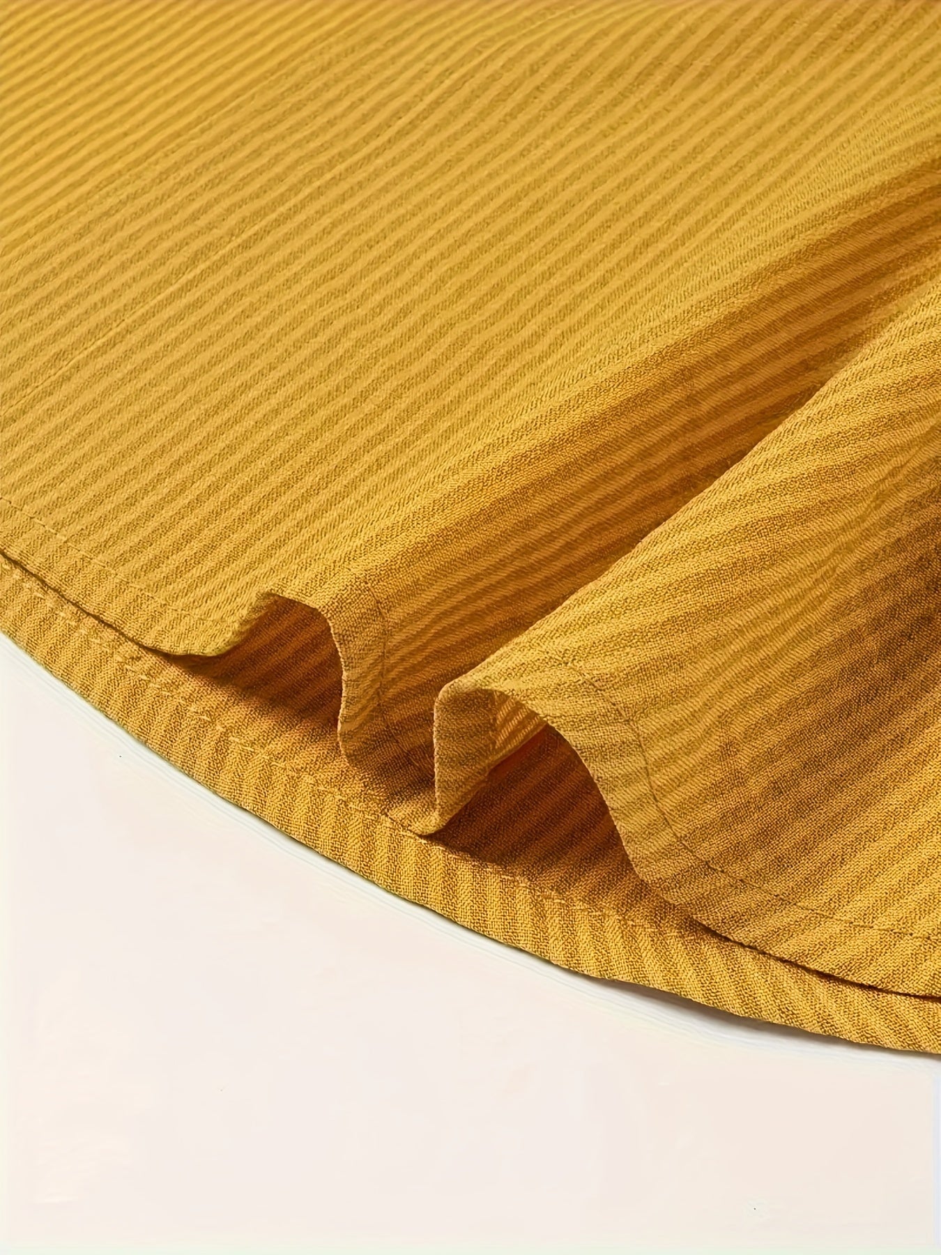 Femme™ | Textured Button Detail Blouse