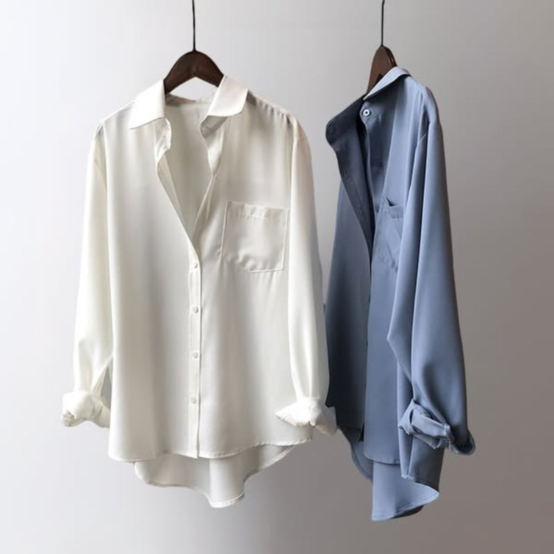 Femme™ | Relaxed Button-Up Shirt