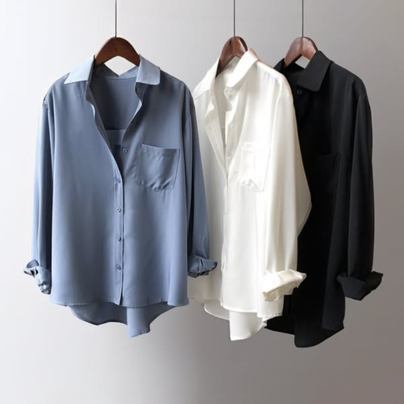 Femme™ | Relaxed Button-Up Shirt