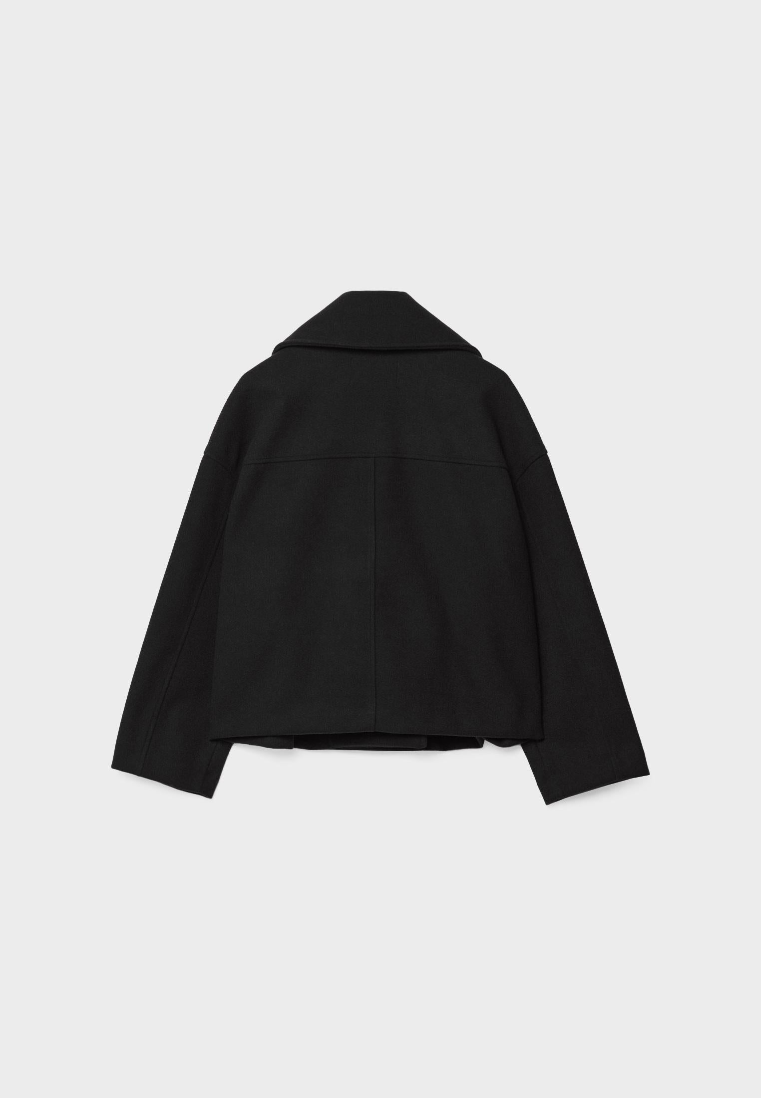 Femme™ | Short Double Breasted Coat