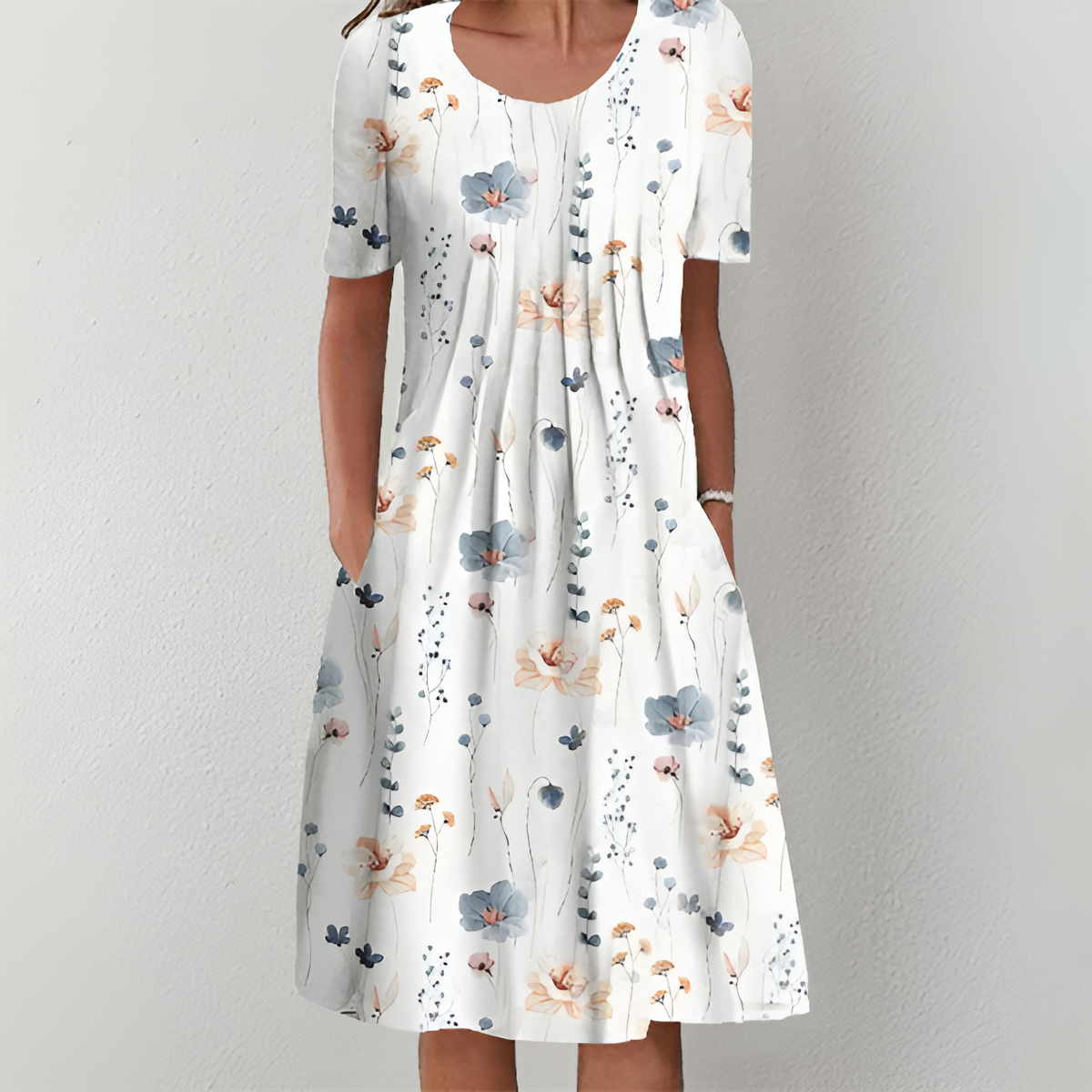 Femme™ | Floral Midi Dress