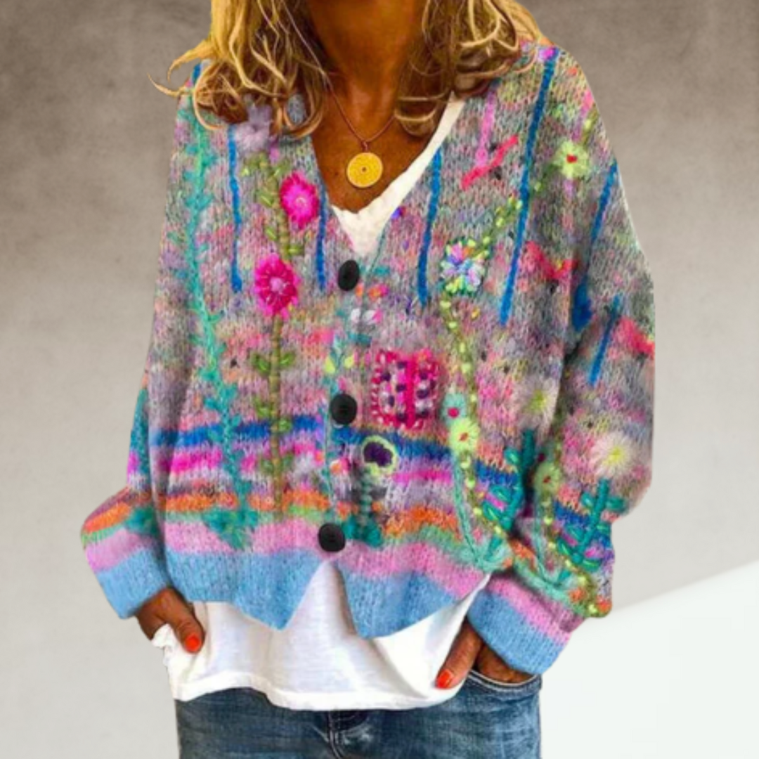 Femme™ | Floral Cardigan