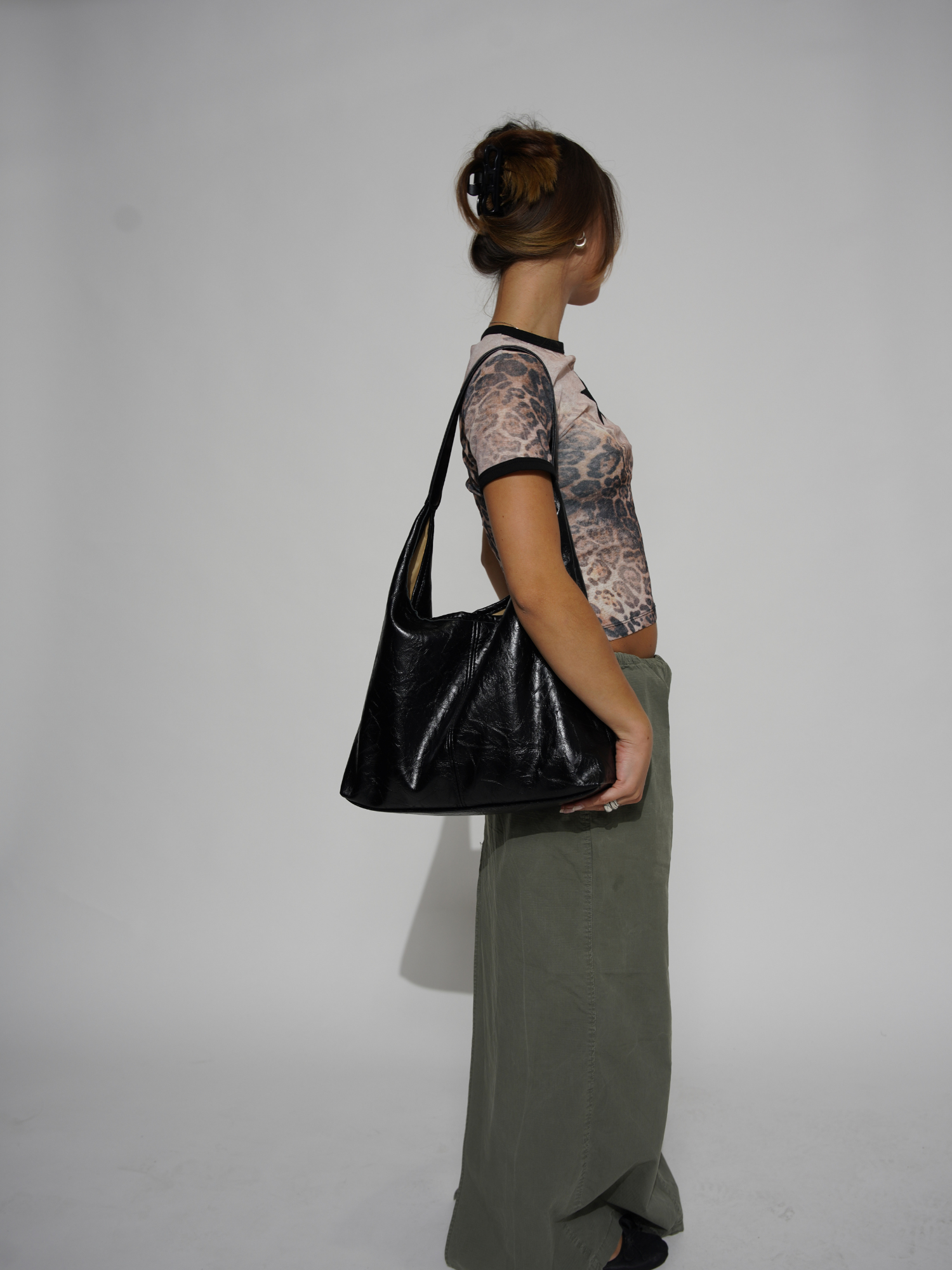 Femme™ | Crimson Luxe Leather Satchel