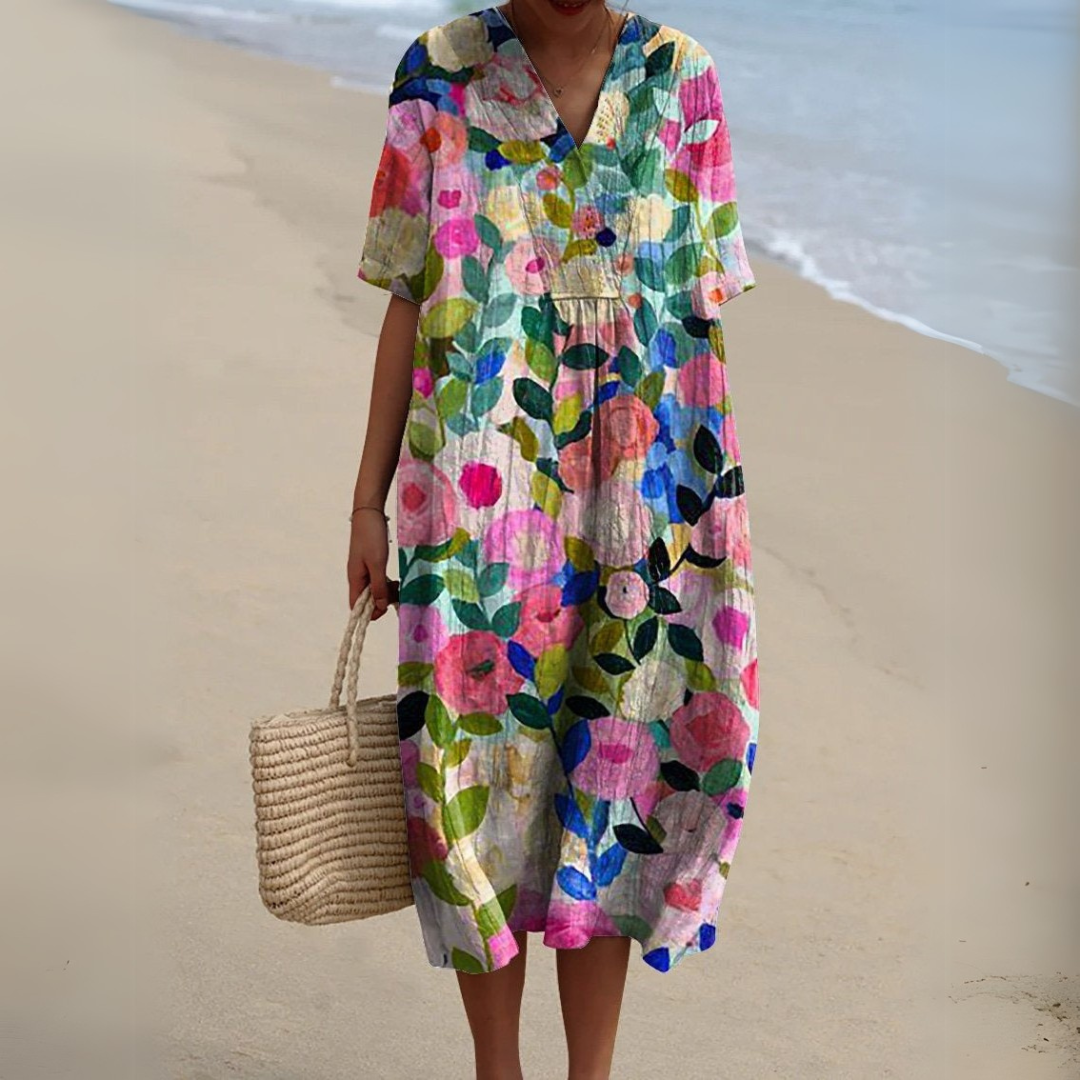 Femme™ | Elegant Floral Dress