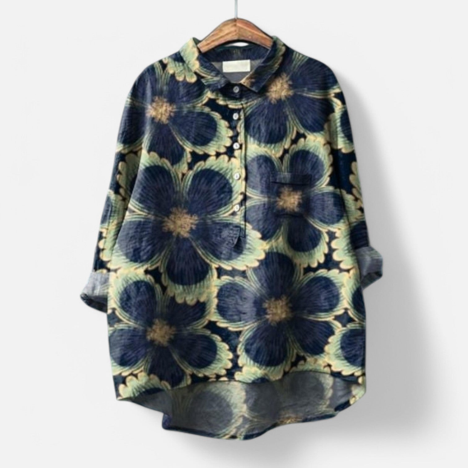 Femme™ | Vintage Floral Button Shirt