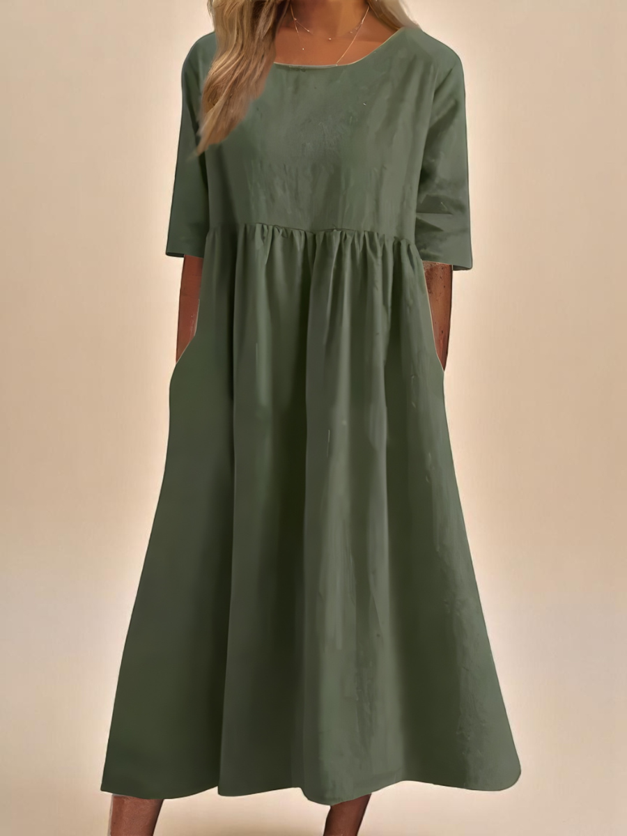 Femme™ | Elegant Cotton Dress