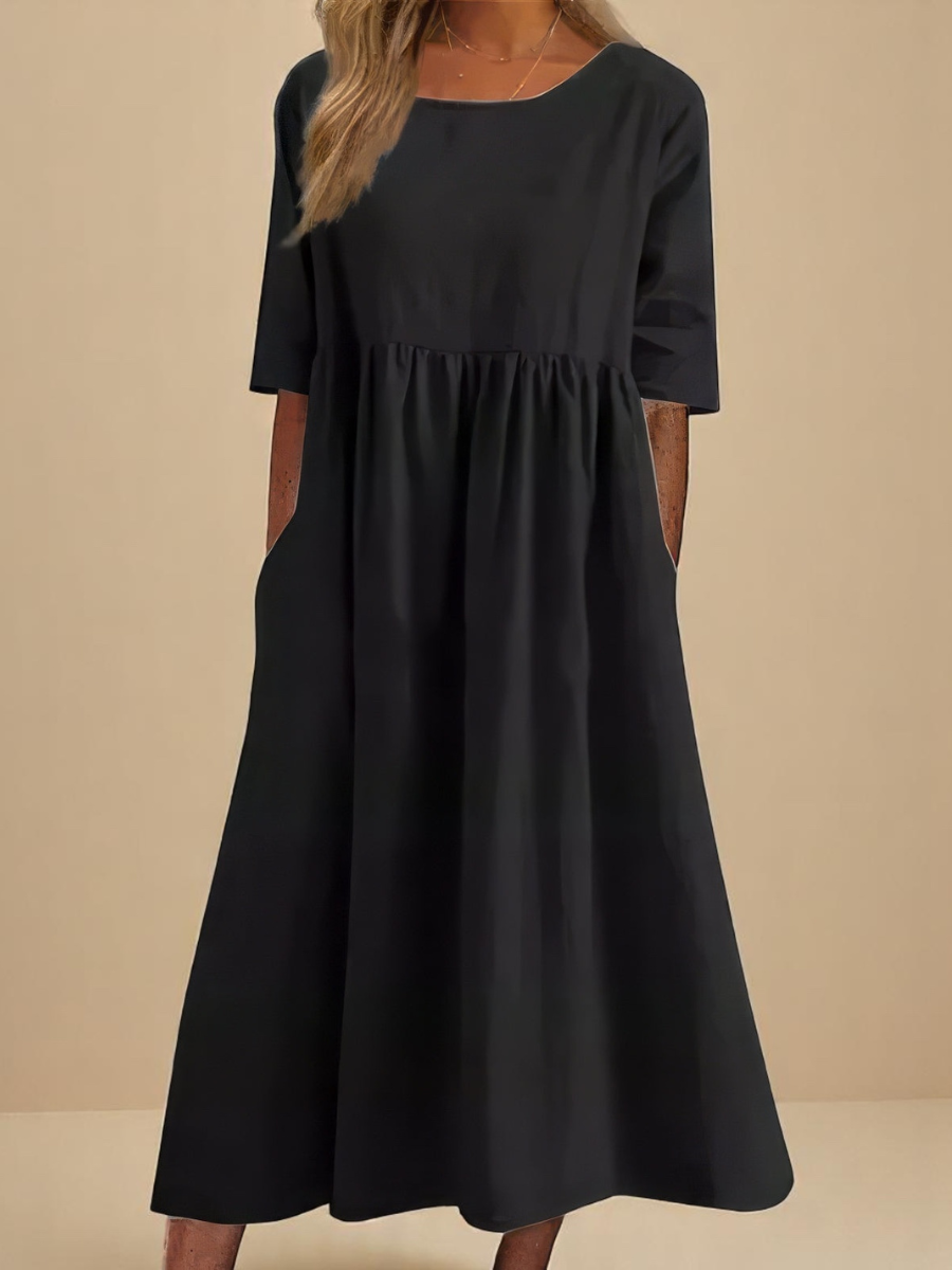 Femme™ | Elegant Cotton Dress